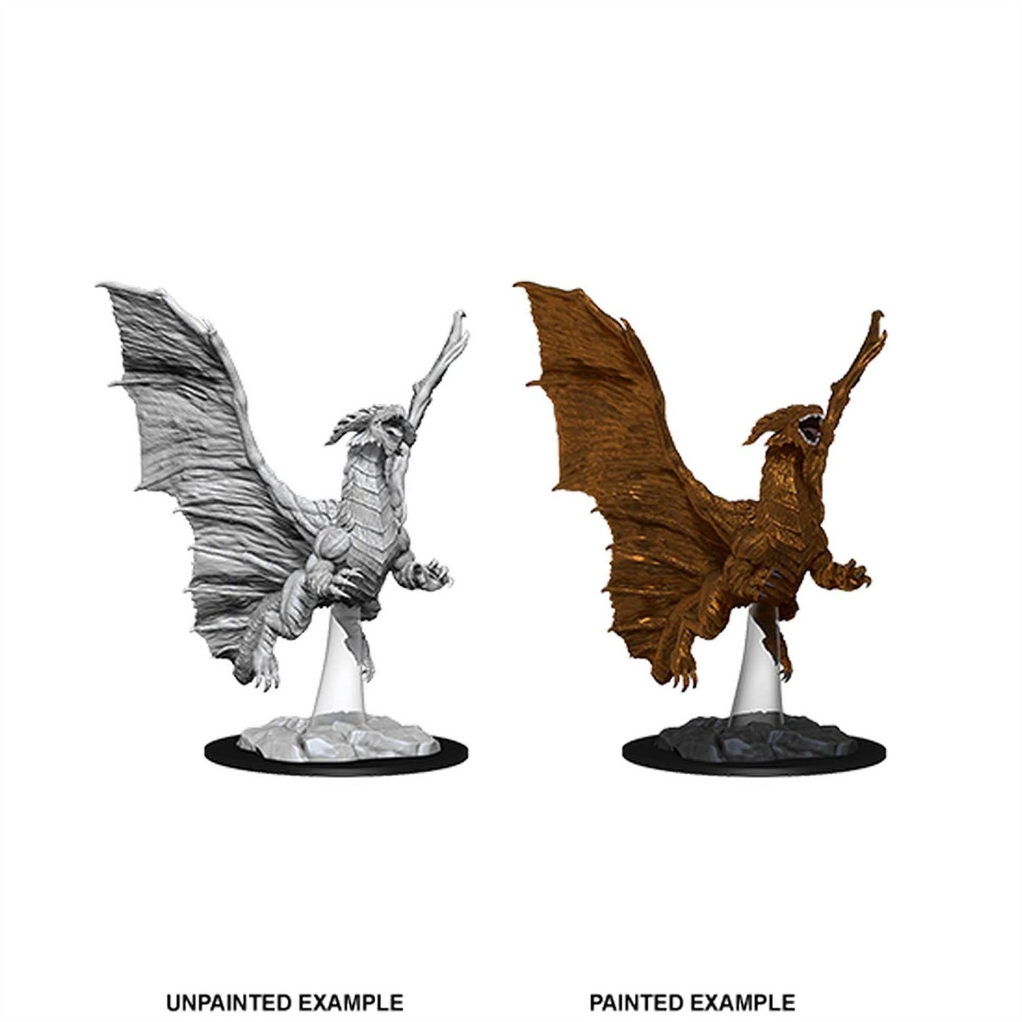 D&D Nolzur's Marvelous Unpainted Miniature (W8) Young Copper Dragon