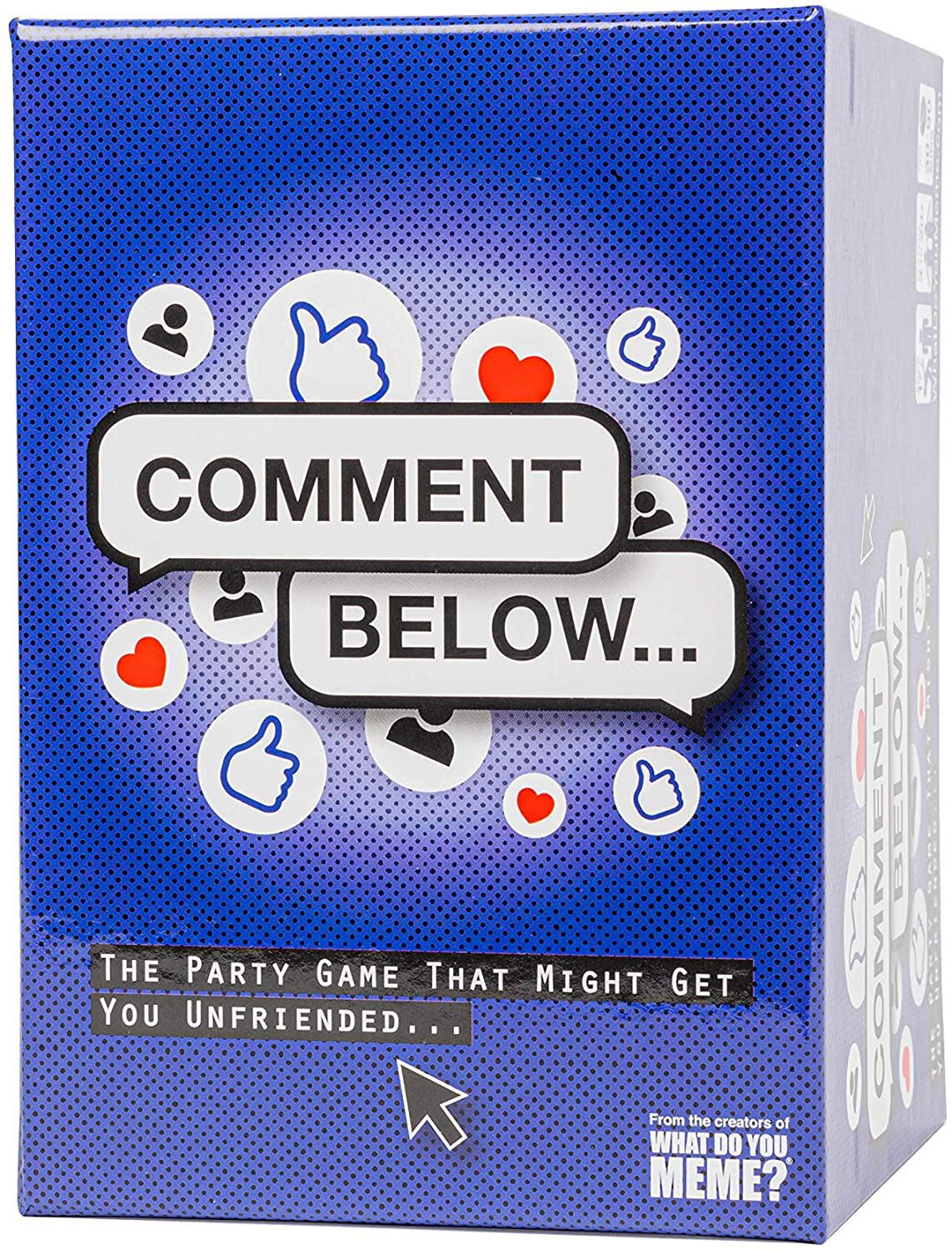 Comment Below Party Card Game