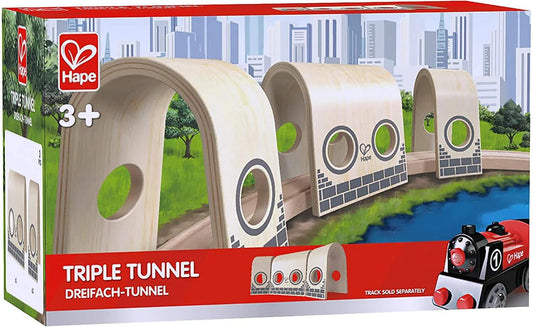 Hape Triple Tunnel Playset