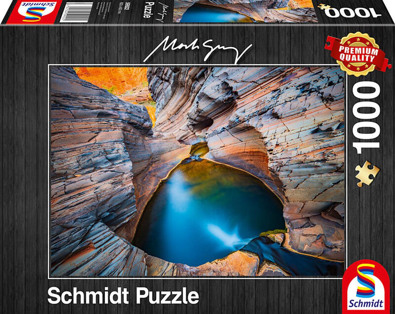 Schmidt Mark Gray: Indigo Jigsaw Puzzle - 1000 Pieces