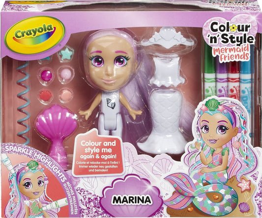 Crayola Colour 'n' Style Friends Mermaids - Marina