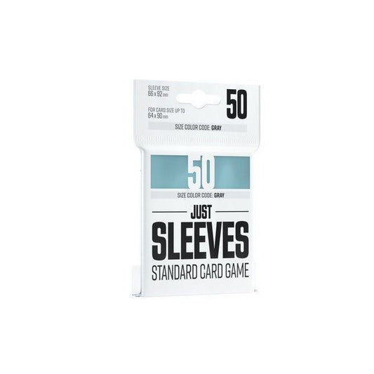 Gamegenic Just Sleeves: 50 Standard Card Game Clear