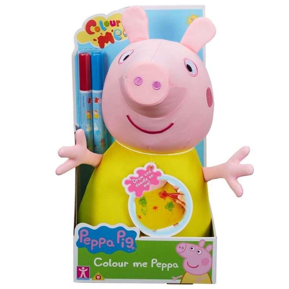 Peppa Pig Colour Me Peppa Plush