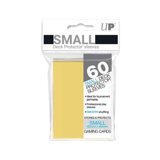 Ultra Pro 60 Small Deck Protectors - Yellow