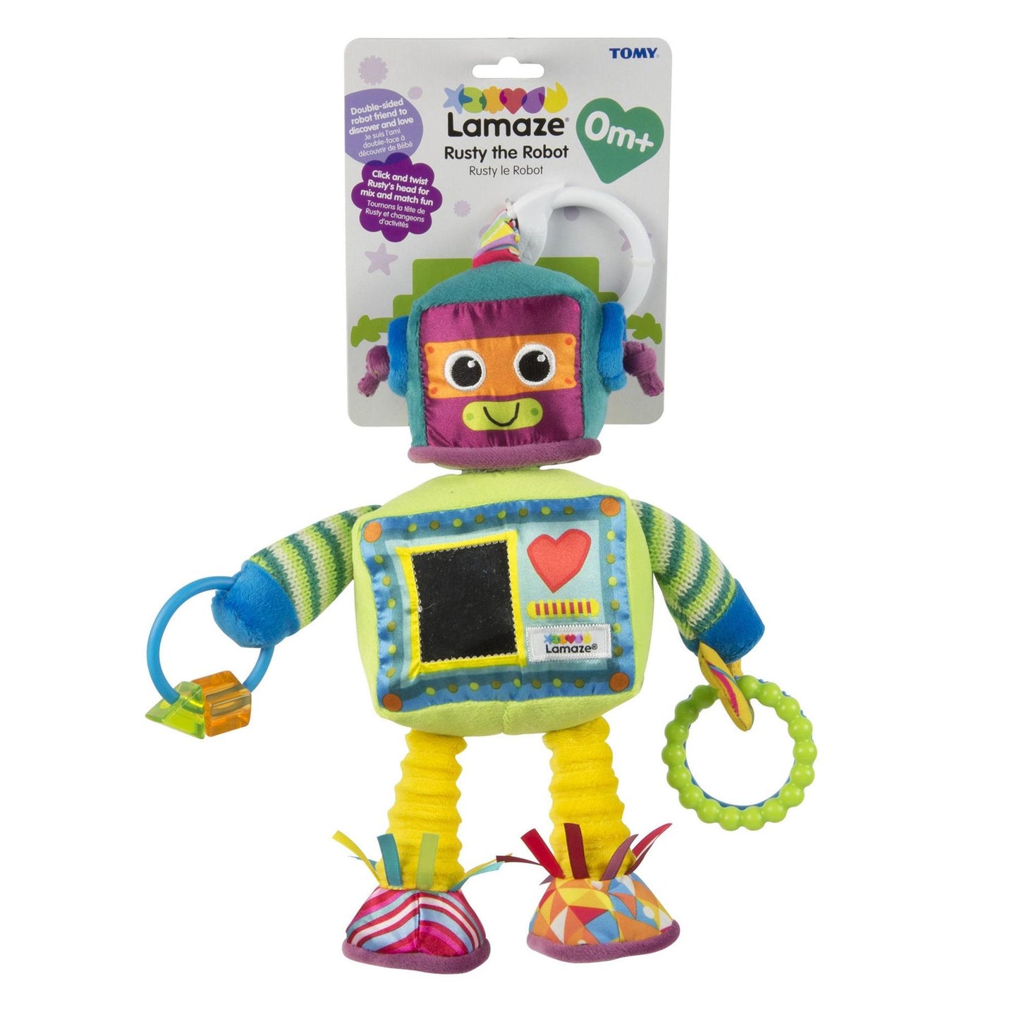 Lamaze Rusty the Robot Clip On Sensory Toy