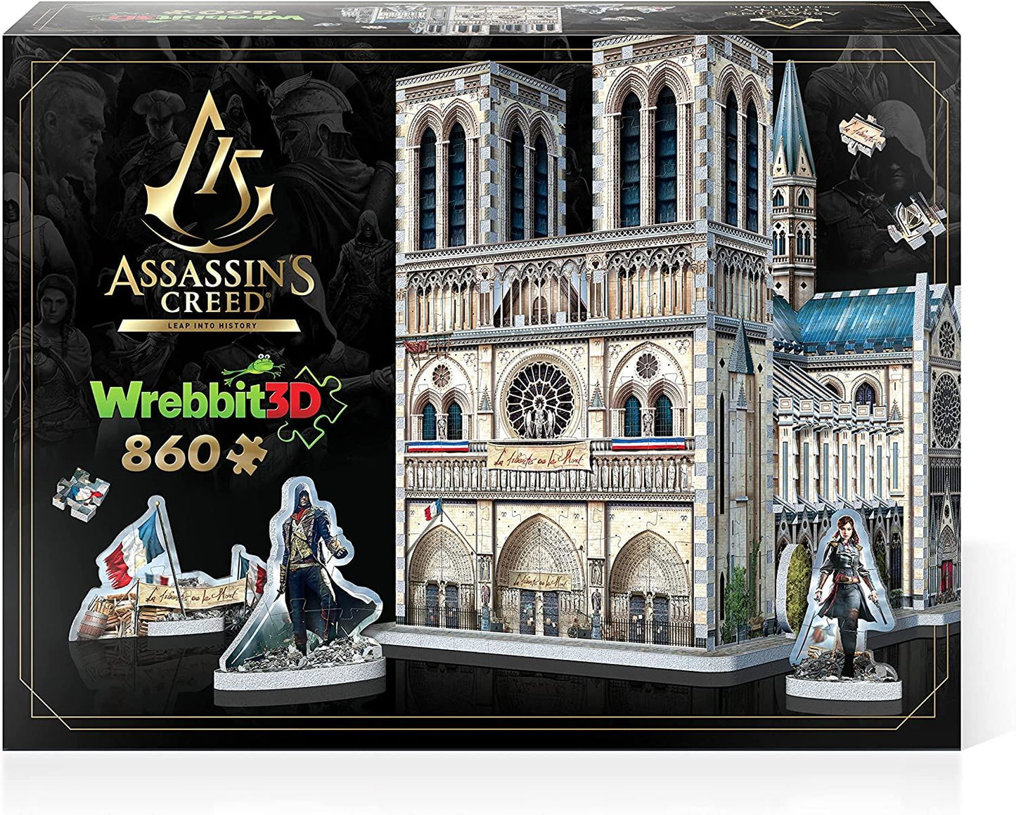 Assassin's Creed Unity: Notre-Dame 860 Wrebbit 3D Piece Jigsaw Puzzle
