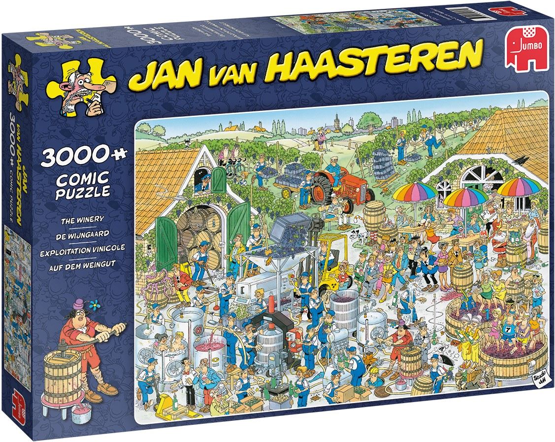 Jumbo Jan Van Haasteren The Winery Jigsaw Puzzle - 3000 Pieces
