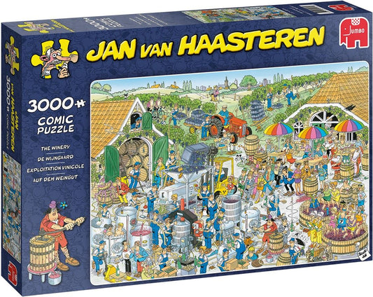 Jumbo Jan Van Haasteren The Winery Jigsaw Puzzle - 3000 Pieces