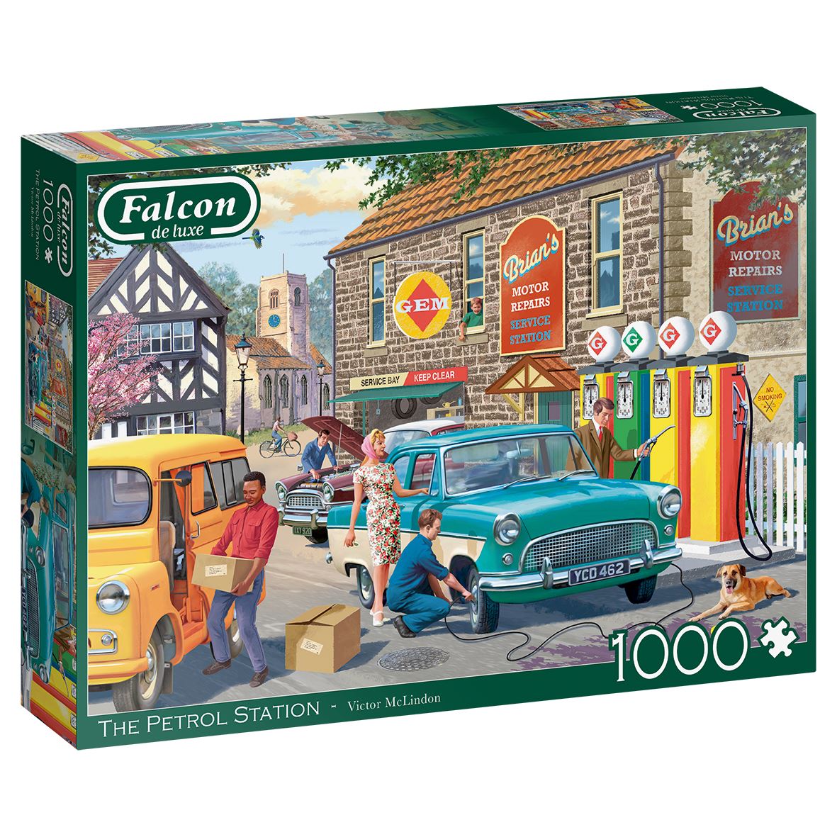 Falcon de luxe The Petrol Station Jigsaw Puzzle - 1000 Pieces