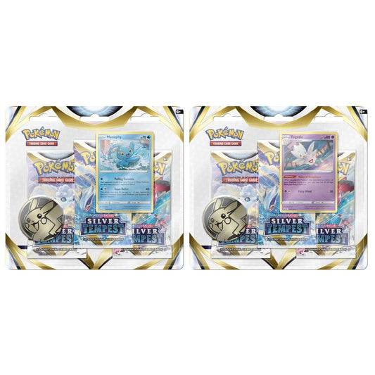 Pokemon TCG Sword & Shield 12 Silver Tempest 3 Pack Booster