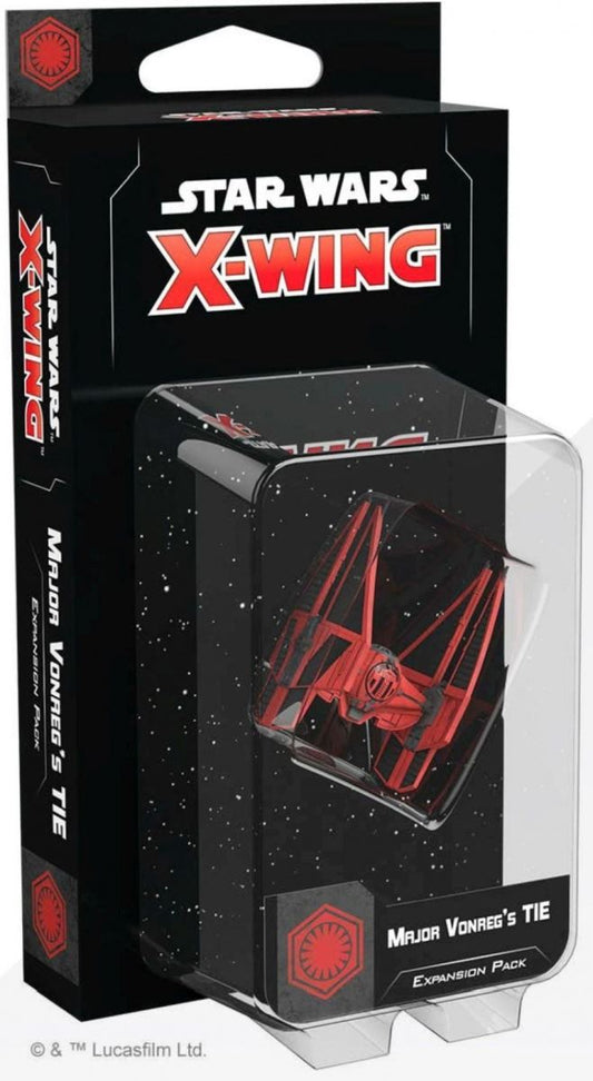 Star Wars X-Wing: Major Vonreg's TIE Miniature