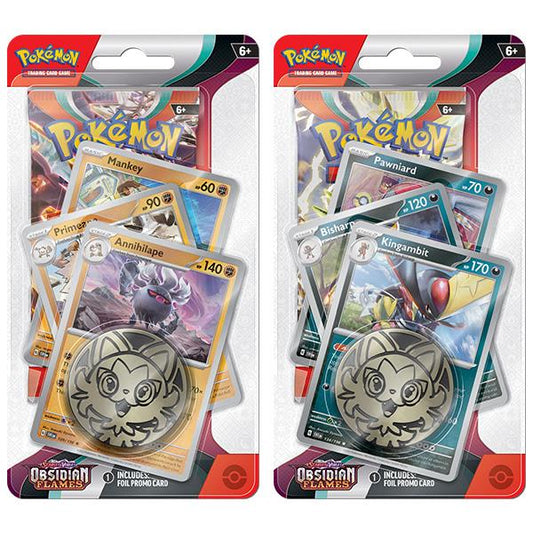 Pokemon TCG: Scarlet & Violet 3 Obsidian Flames Premium Checklane - 1 At Random