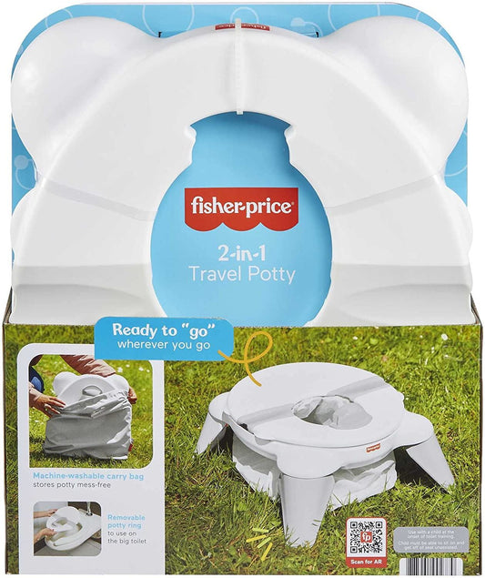 Fisher Price 2-In-1 Travel Potty - White