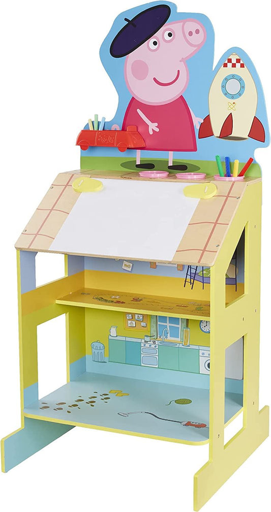 Peppa Pig Play and Draw Wooden Easel