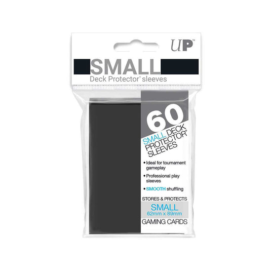 Ultra Po Small 60 Deck Protectors - Black