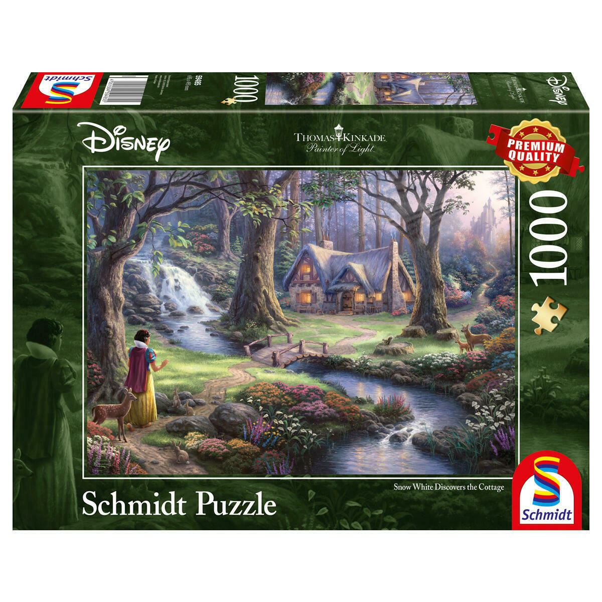 Schmidt Thomas Kinkade: Disney Blanche-Neige Jigsaw Puzzle - 1000 Pieces