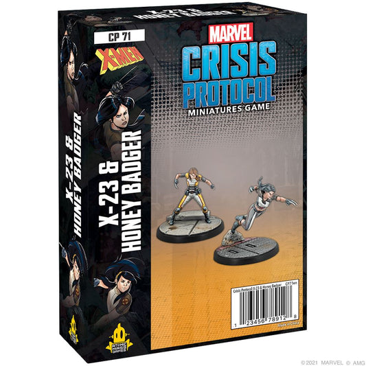 X-23 & Honey Badger: Marvel Crisis Protocol Miniatures