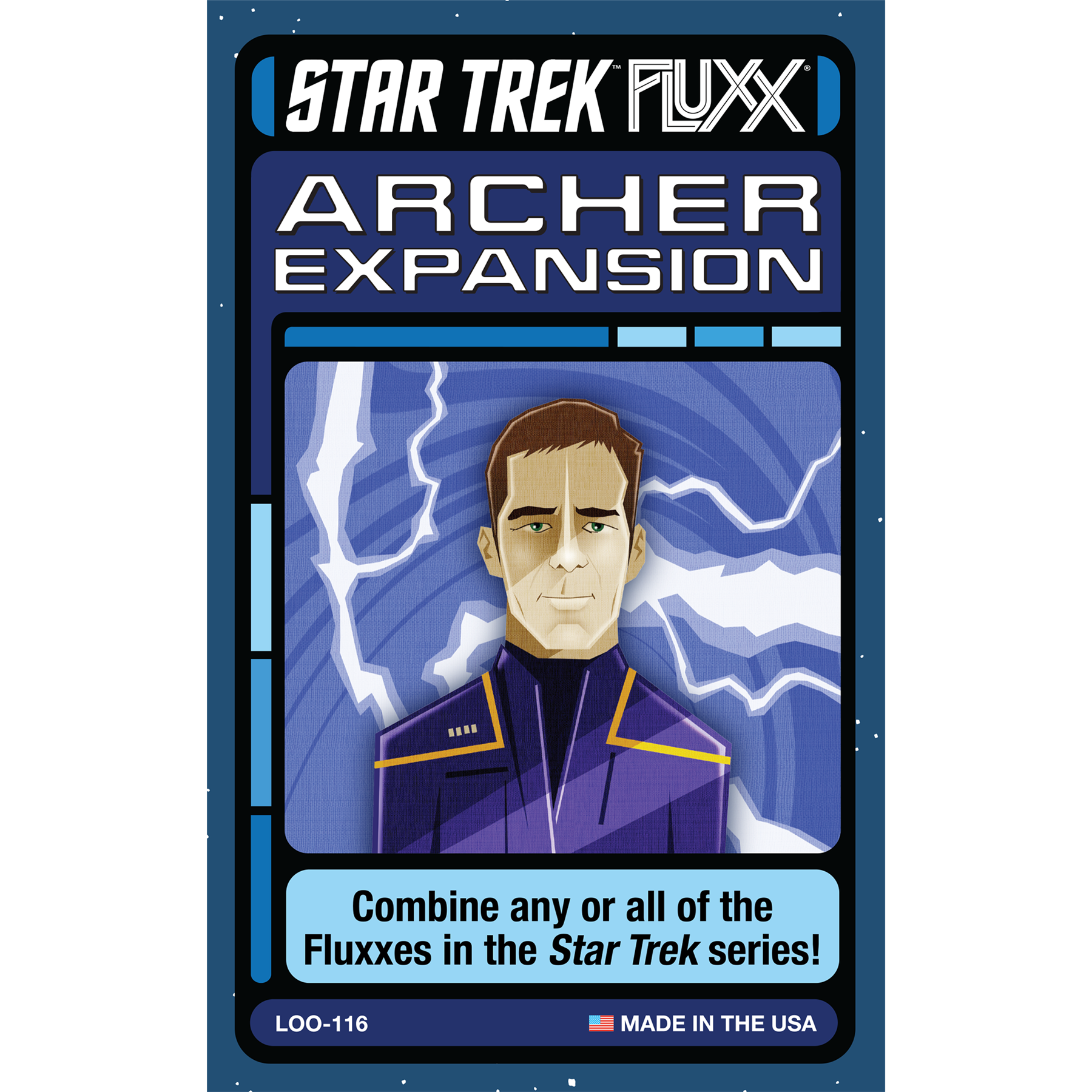 Star Trek Fluxx: Archer Expansion Card Game - 365games.co.uk – 365 Games
