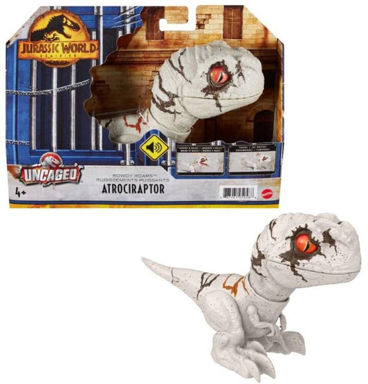 Jurassic World Dominion Uncaged Rowdy Roars Atrociraptor Figure