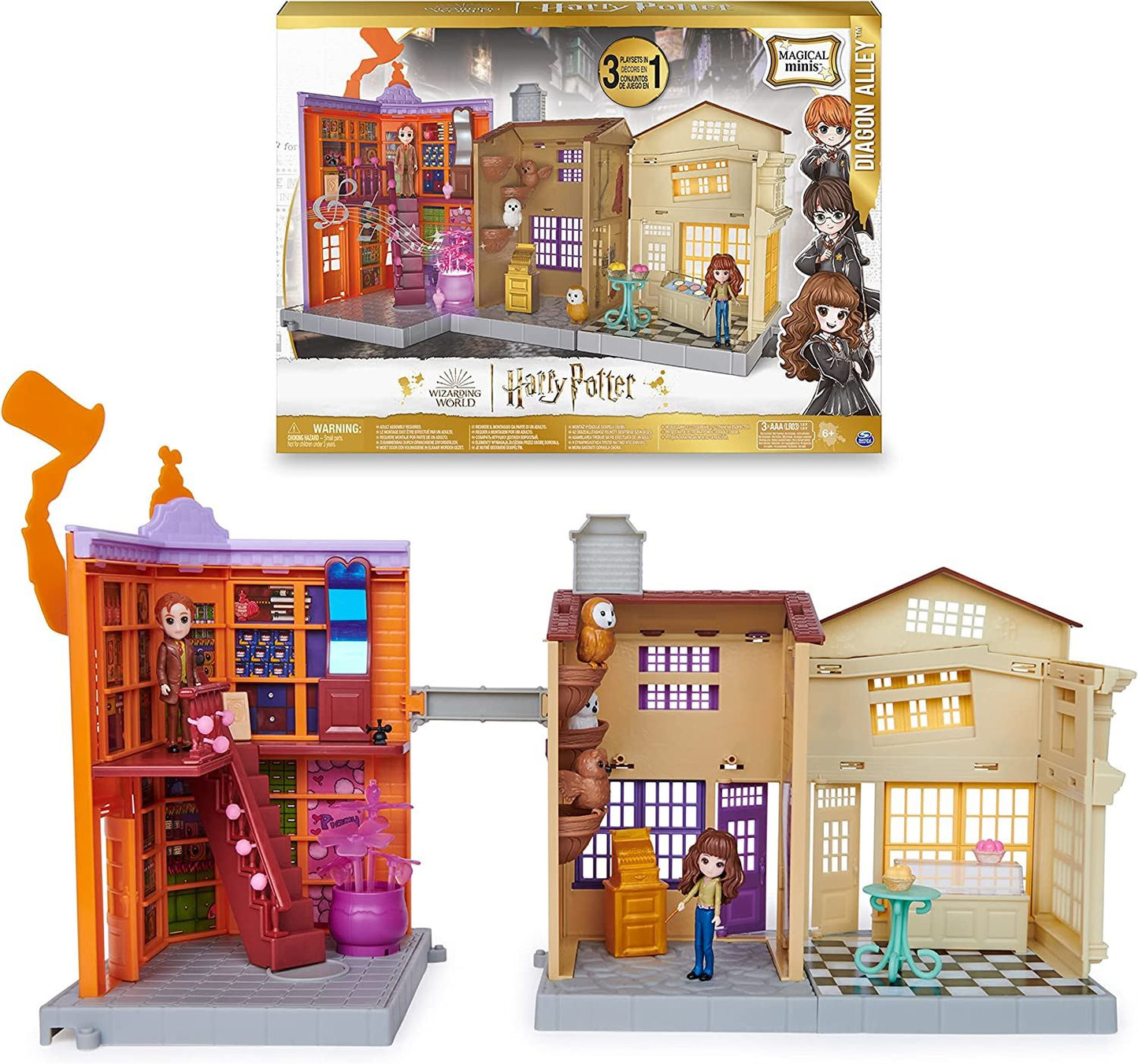 Wizarding World: Harry Potter Small Doll Diagon Alley Playset