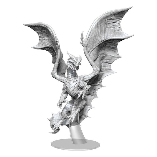 D&D Nolzur's Marvelous Miniatures Unpainted Miniature Adult Copper Dragon