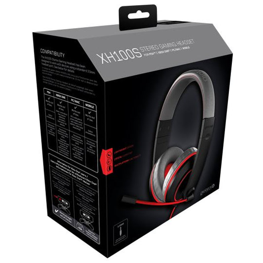 Gioteck XH-100S Wired Stereo Headset Blue/Red