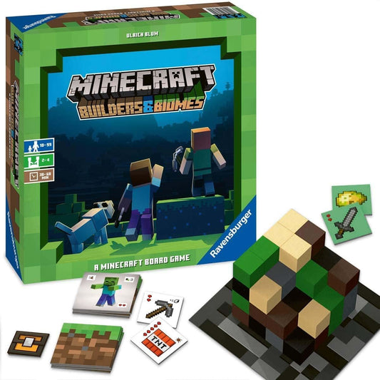 Minecraft Builders & Biomes Board Game	