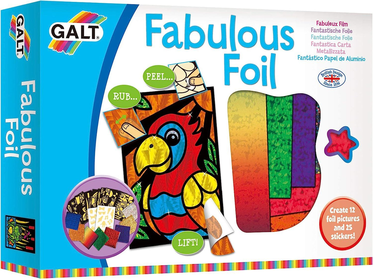 Galt Toys - Fabulous Foil Creative Activity Set