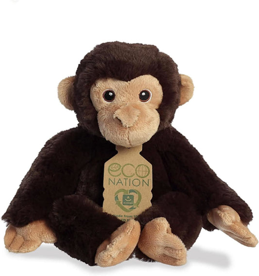 Aurora Eco Nation Chimpanzee 9.5 Inch Soft Toy