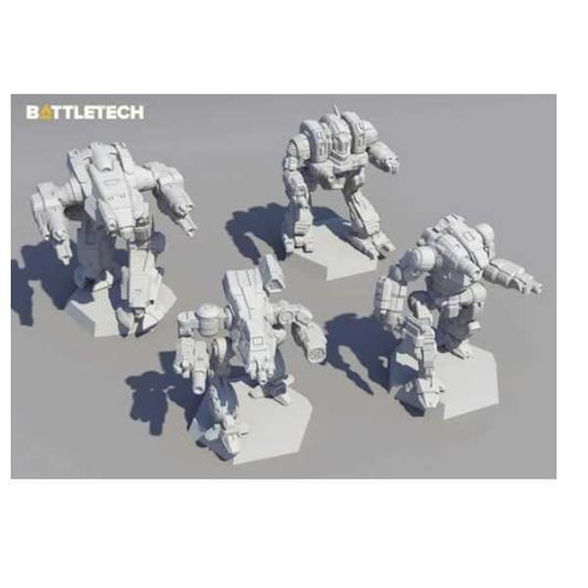 BattleTech Inner Sphere Support Lance Minatures