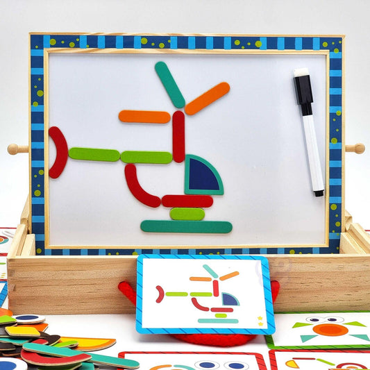 Tooky Toy Magnetic Puzzle - Shapes