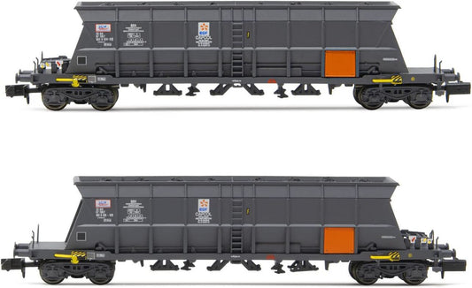 Arnold SNCF 2-unit pack 4-axle Coal Hopper Wagons Faoos CAPCOL