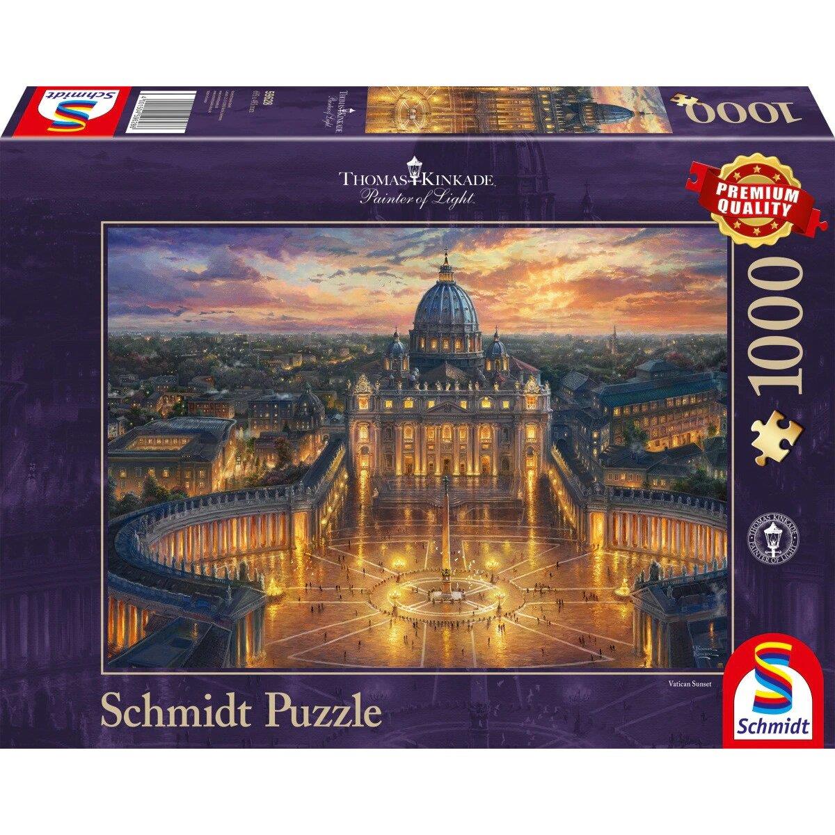 Thomas Kinkade: The Vatican Jigsaw Puzzle - 1000 Pieces