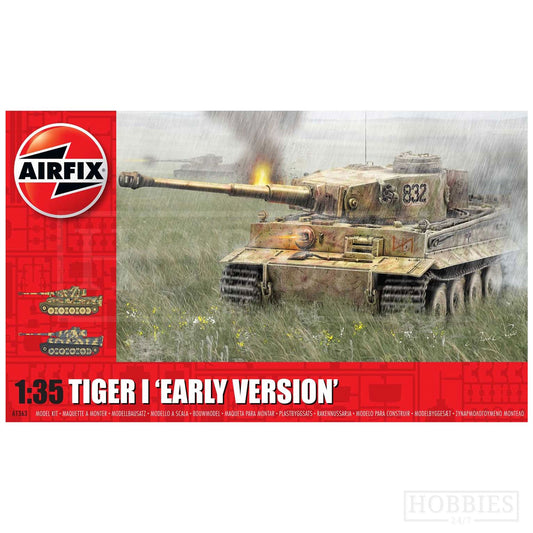 Tiger-1 Early Version 1:35 Tank Air Fix Model Kit