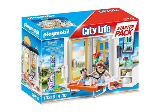 Playmobil City Life Pediatrician Playset Starter Pack (70818)