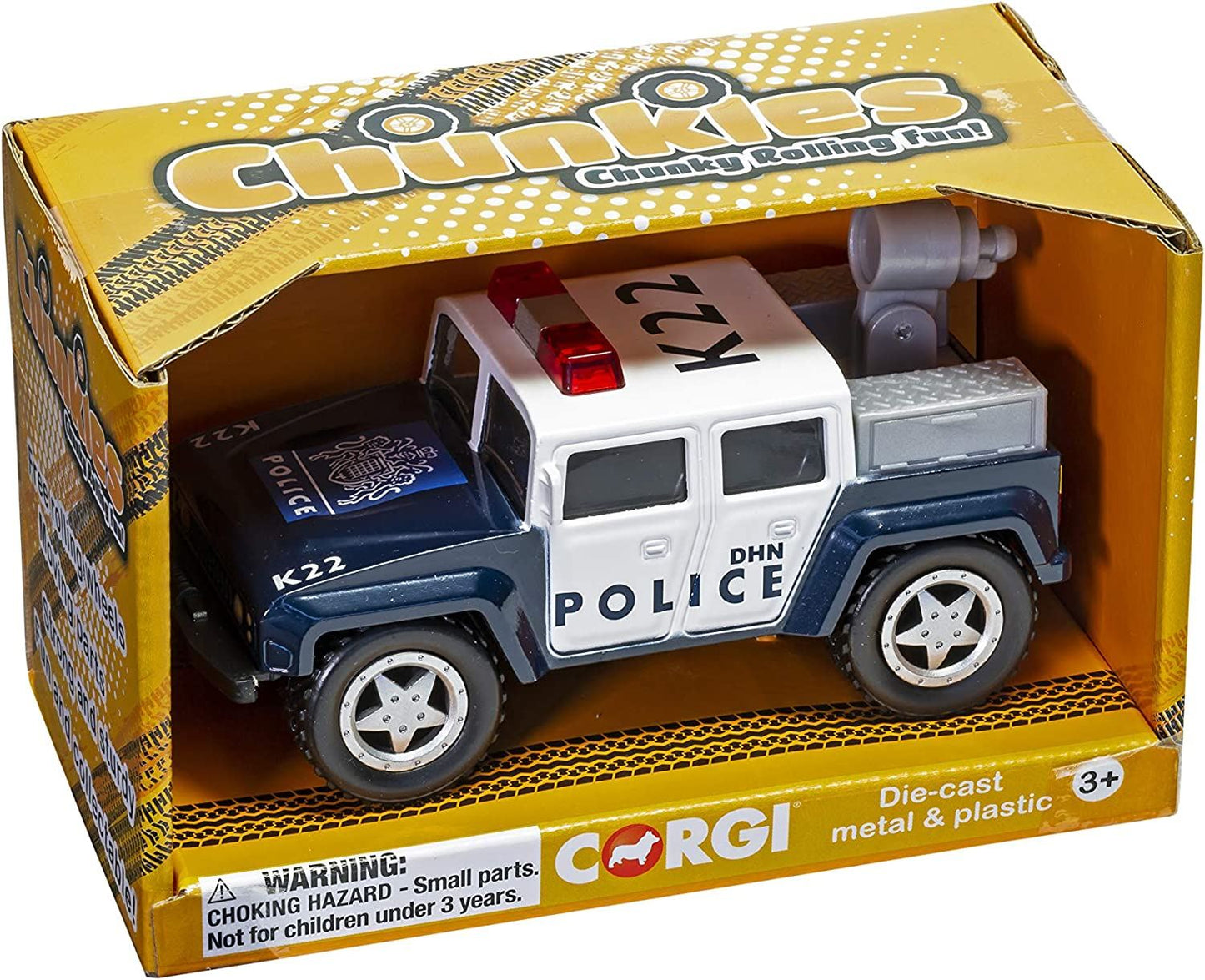 Off Road DHN Police UK Chunkies Corgi Diecast Toy