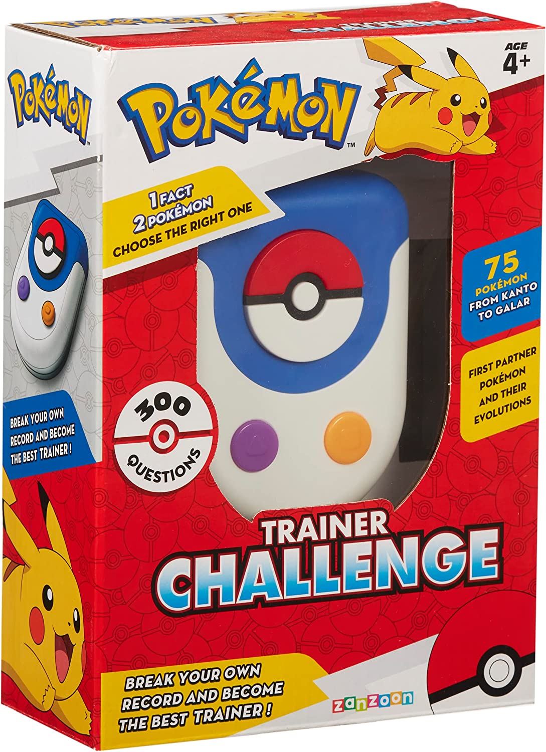 Pokemon Trainer Challenge Game