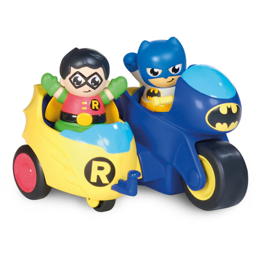 Toomies DC Comics 2 in 1 Batcycle Push Along Toy