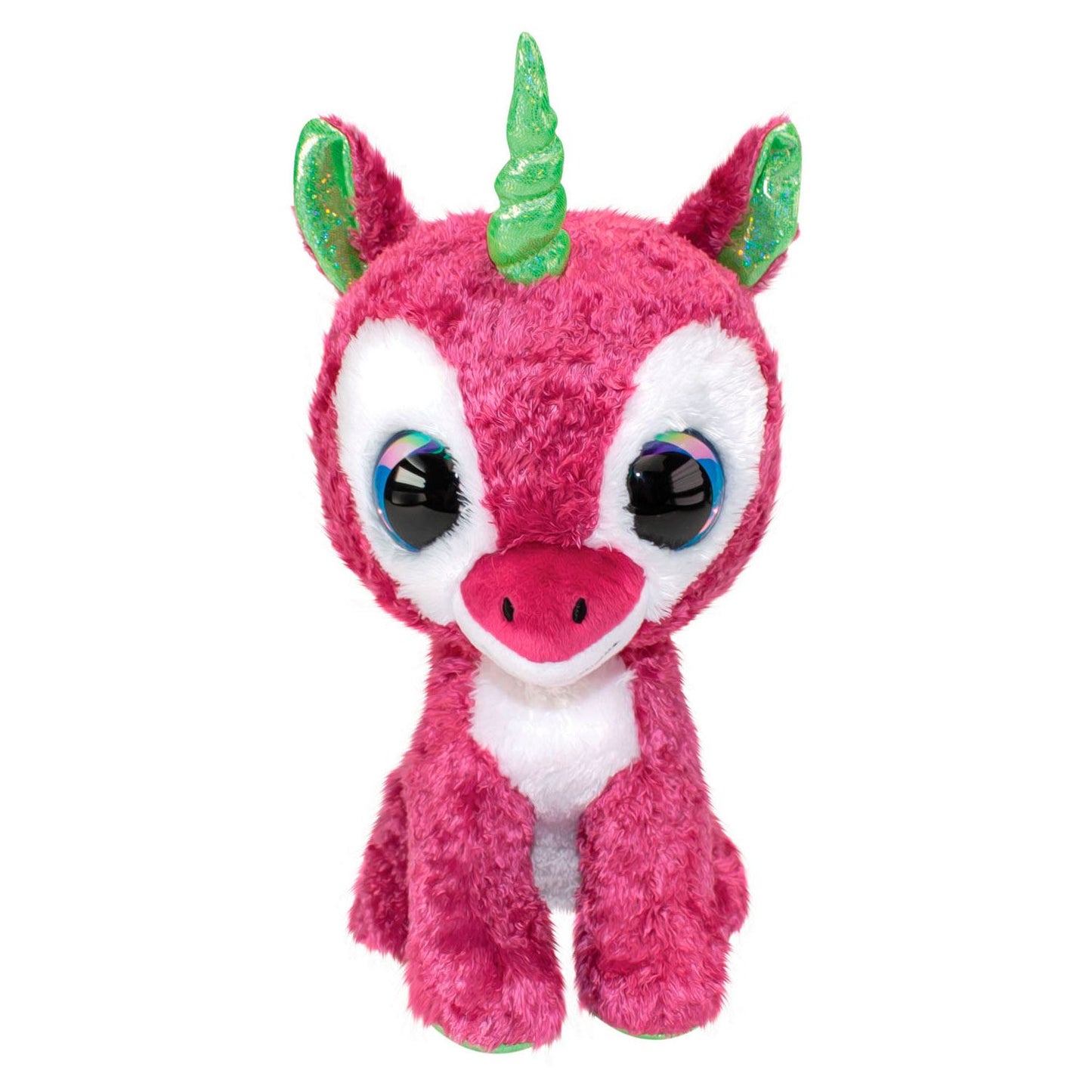 Unicorn Toy Lumo Stars Purple & White Plush