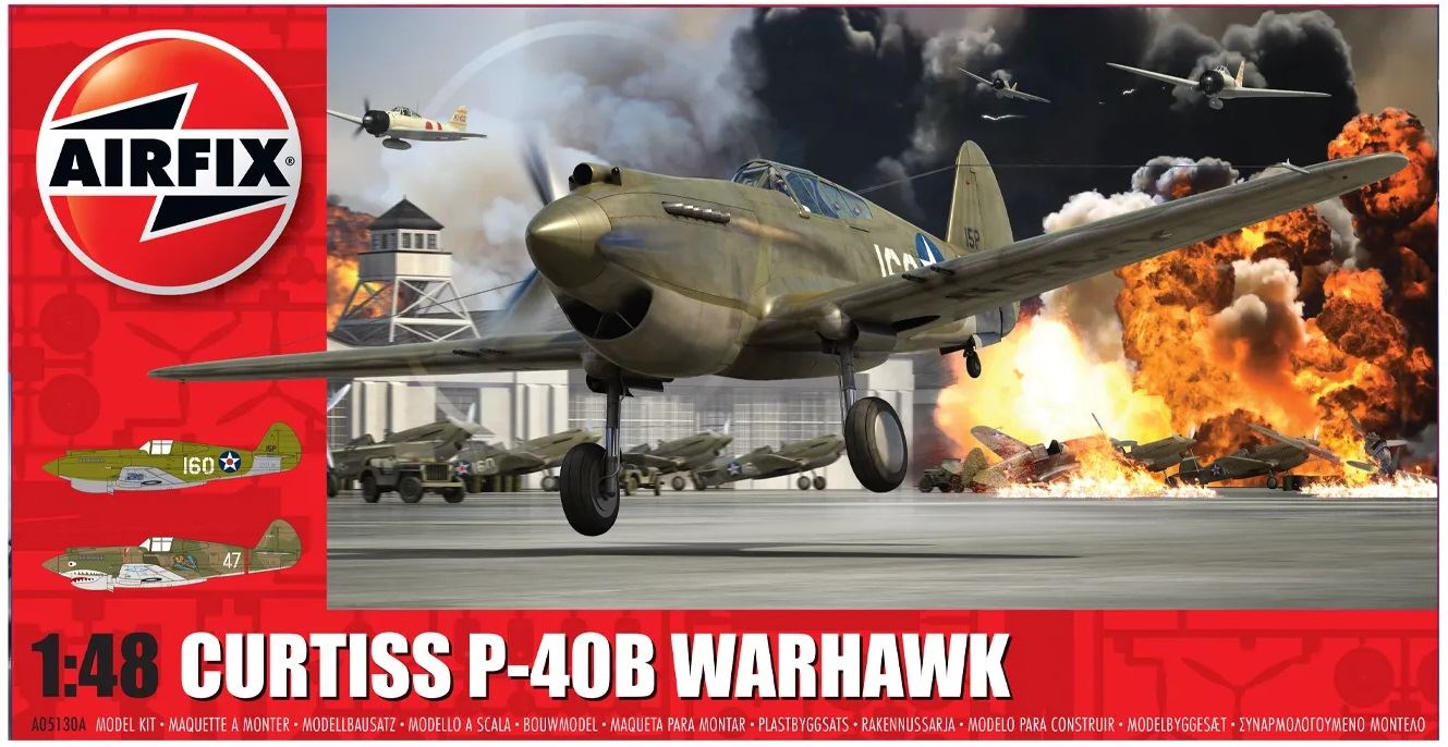 Airfix Curtiss P-40B Warhawk 1:48 Model Kit