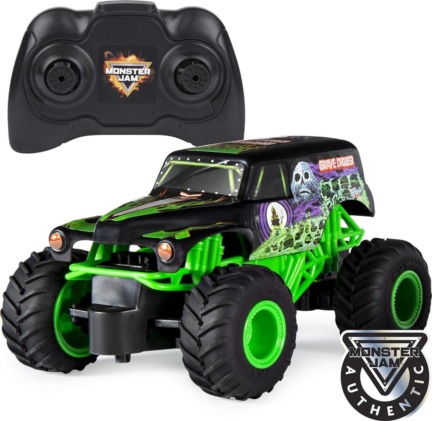Monster Jam R/C Grave Digger 1:24 Scale 2.4GHz