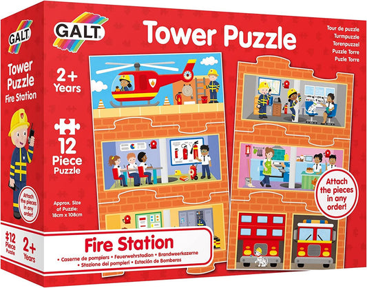 Galt Toys - Fire Station Jigsaw Puzzle - 12 Pieces