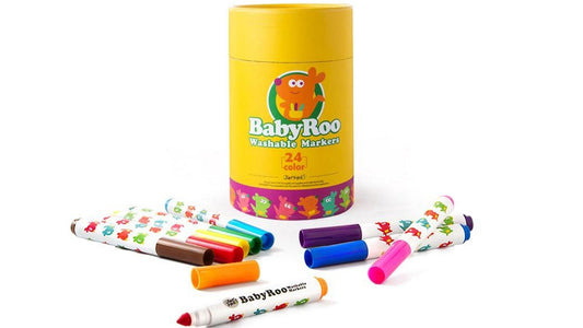 Baby Roo Washable Markers - 24 Colours