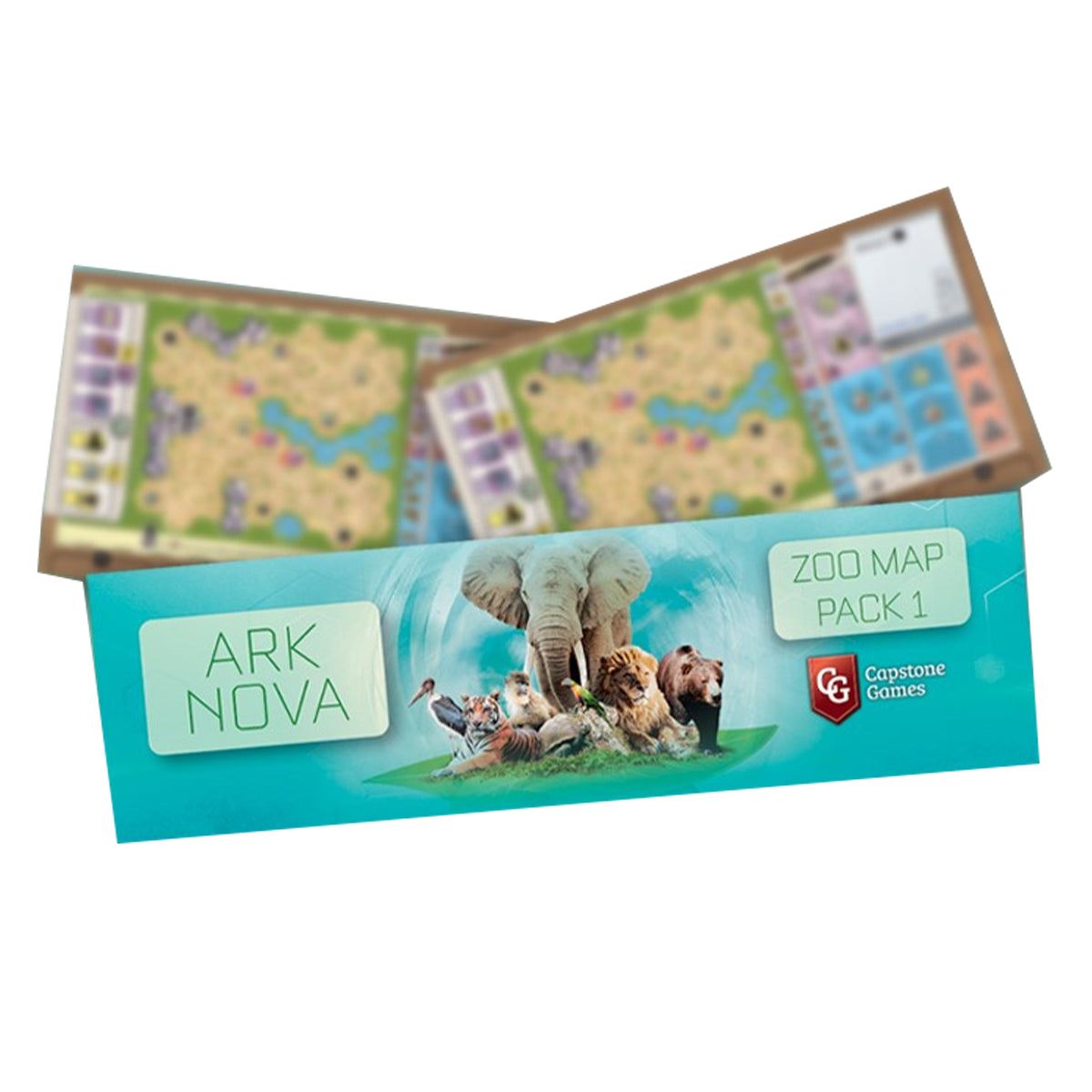 Ark Nova: Map Pack 1 Game Accessory Pack