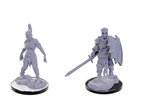 Pathfinder Deep Cuts Unpainted Miniatures (W22) Plague Zombie & Skeletal Champion