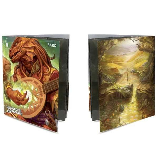 Ultra Pro Bard - Dungeons & Dragons Class Folio with Stickers