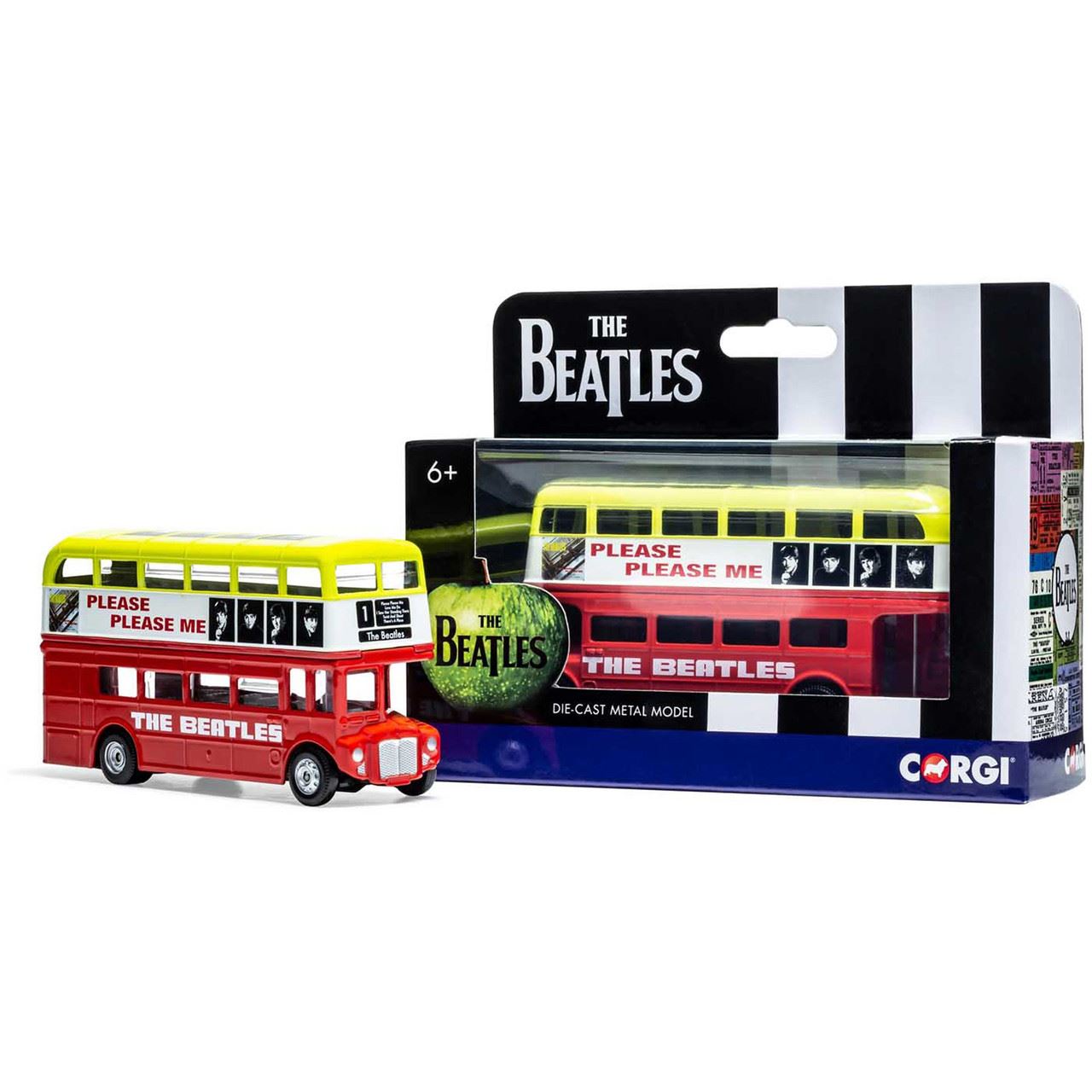 Corgi The Beatles - London Bus - 'Please Please Me' Diecast Model