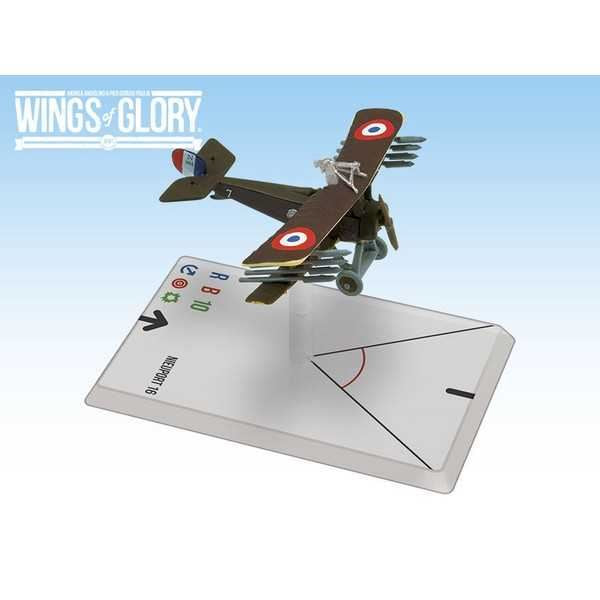 Wings of Glory WW1: Nieuport 16 Airplane Pack De Guibert