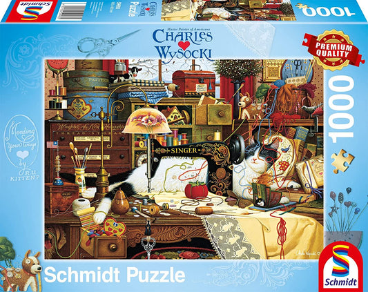 Schmidt Charles Wysocki: Maggic the Messmaker Jigsaw Puzzle - 1000 Pieces