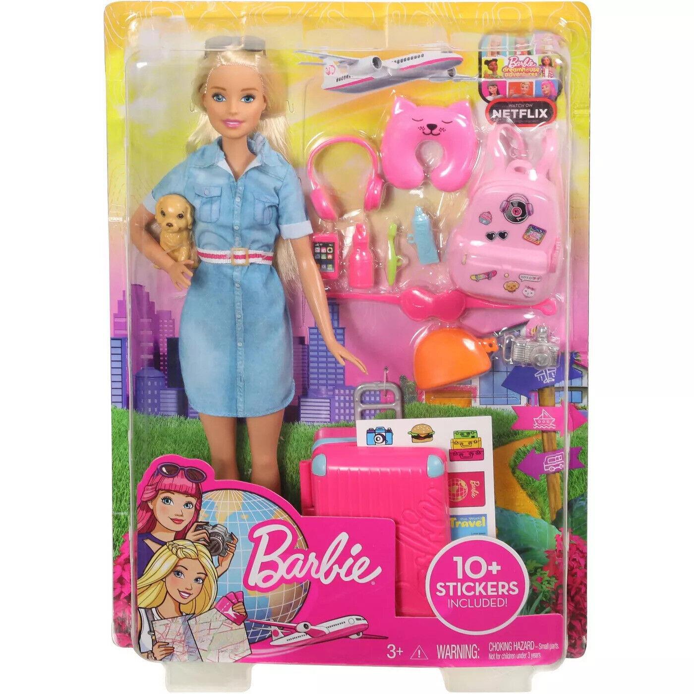 Barbie Doll Travel Set